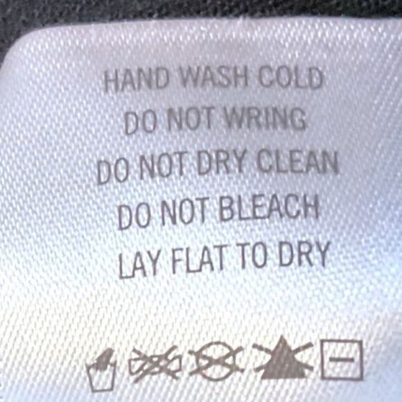 Jun & Ivy Black Boho Chic Embroidered Gauze Dress Womens Sz S Peasant V-Neck - Picture 11 of 12